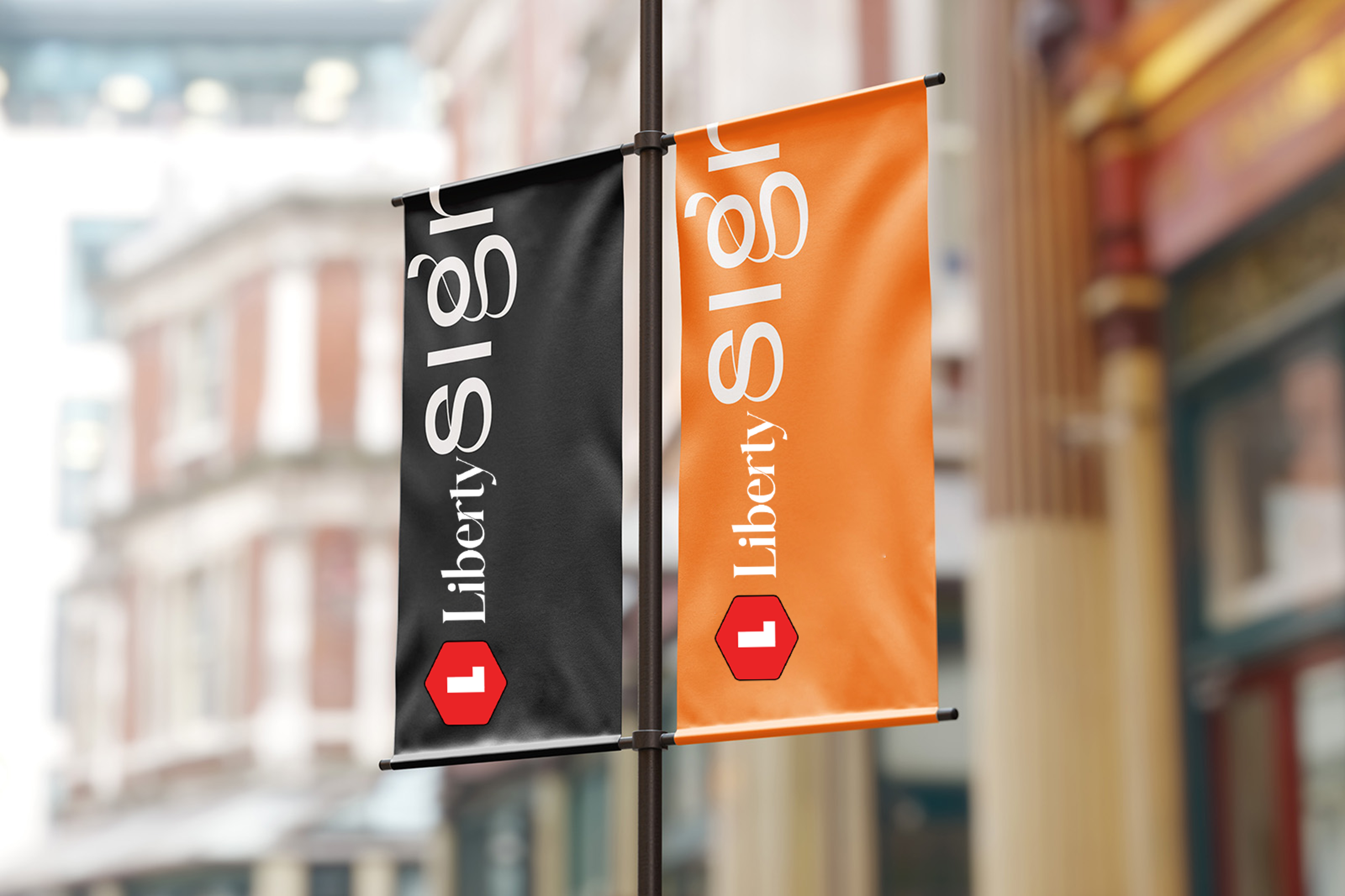 Liberty Sign Banner Edmonton